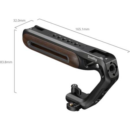 SmallRig 5251 - drewniany uchwyt górny, wymiary